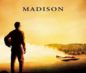 Cena inspiradora do filme Madison com corrida de hidroavião